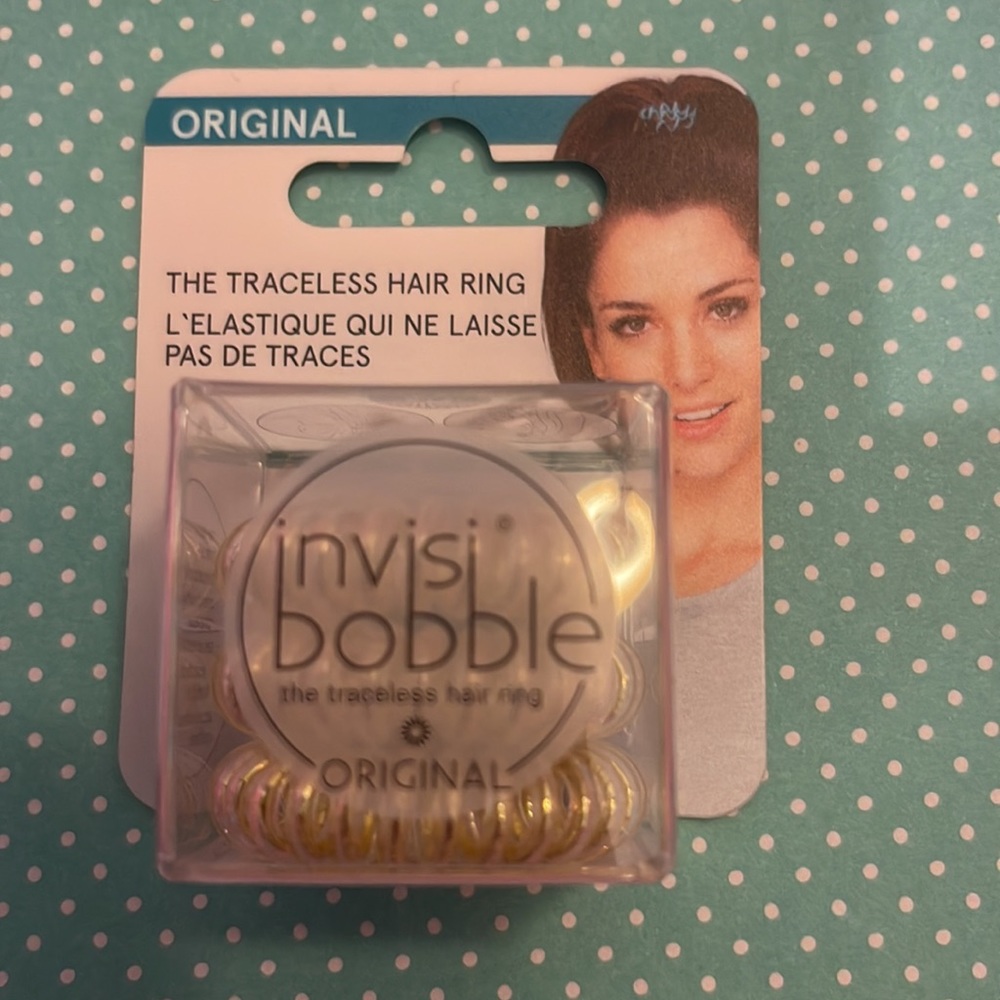 Invisible-Bobble NEW Original Traceless Hair Ring